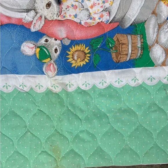 Vintage Mother Goose Baby Blanket - Picture 3 of 8